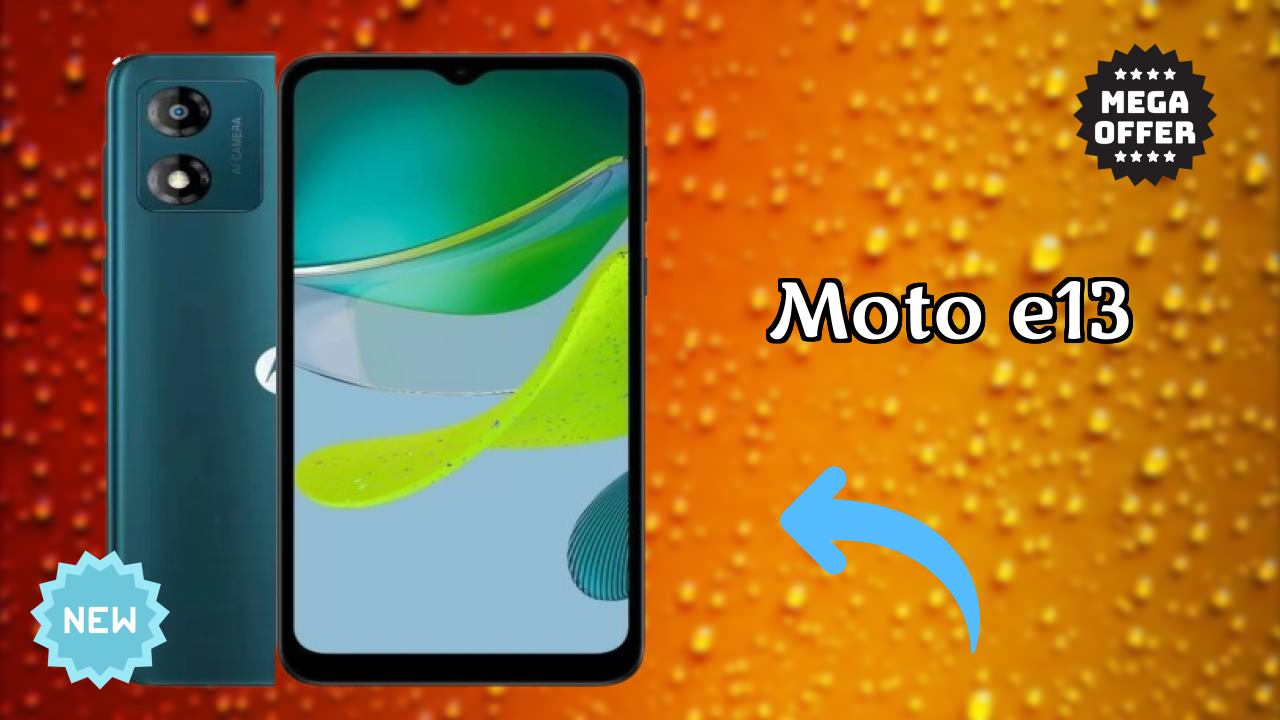 Moto E13 डिस्प्ले  डिस्कसन: 6.5 Inches (16.51 Cm) स्क्रीन
