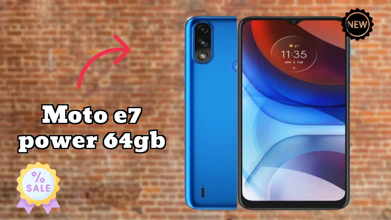 ₹7,749 पर Moto E7 Power 64GB - इसके बारे में सब कुछ