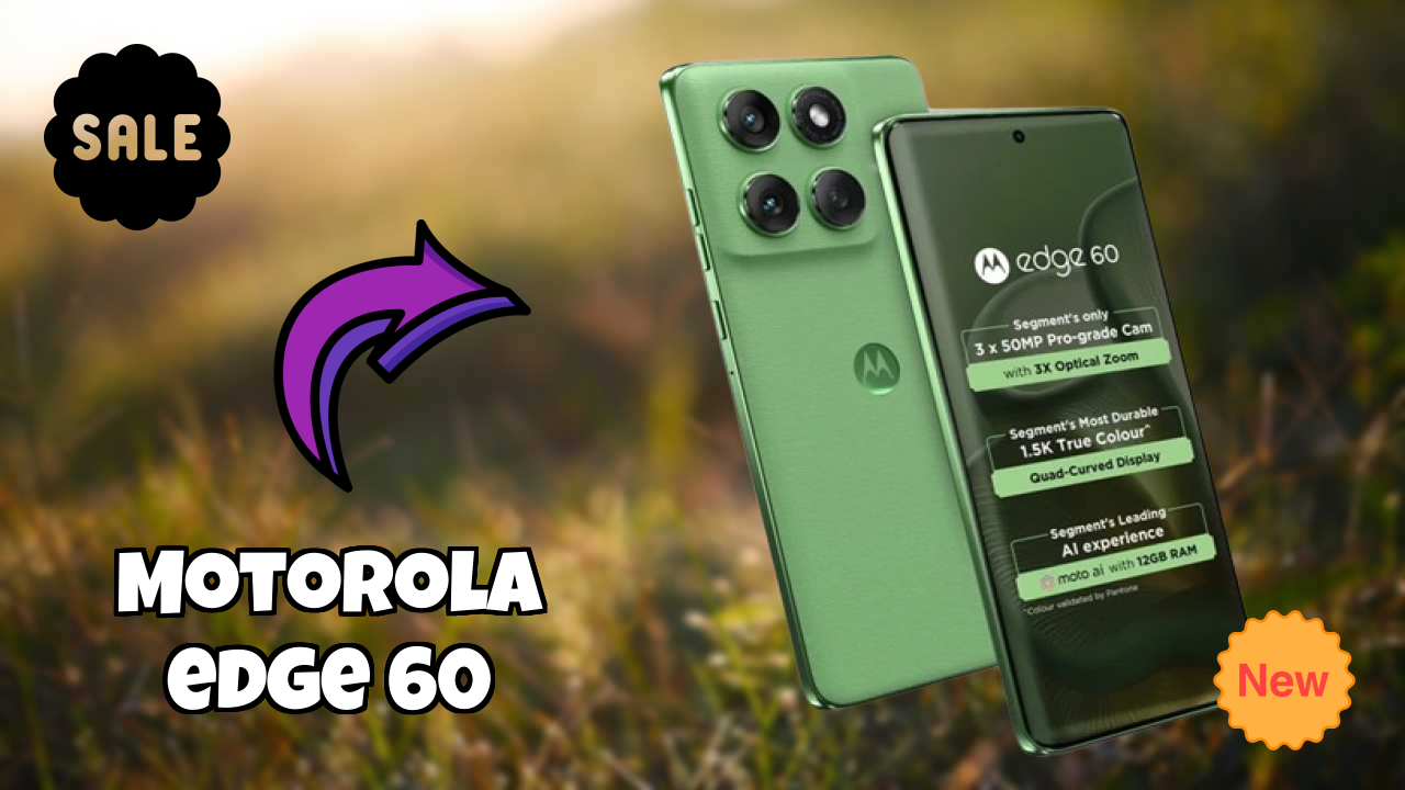 ₹26,490 पर Motorola Edge 60 - पूरा स्पेसिफिकेशन