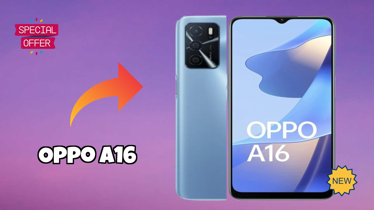 ₹8,999 पर OPPO A16 - पूरा स्पेसिफिकेशन लिस्ट
