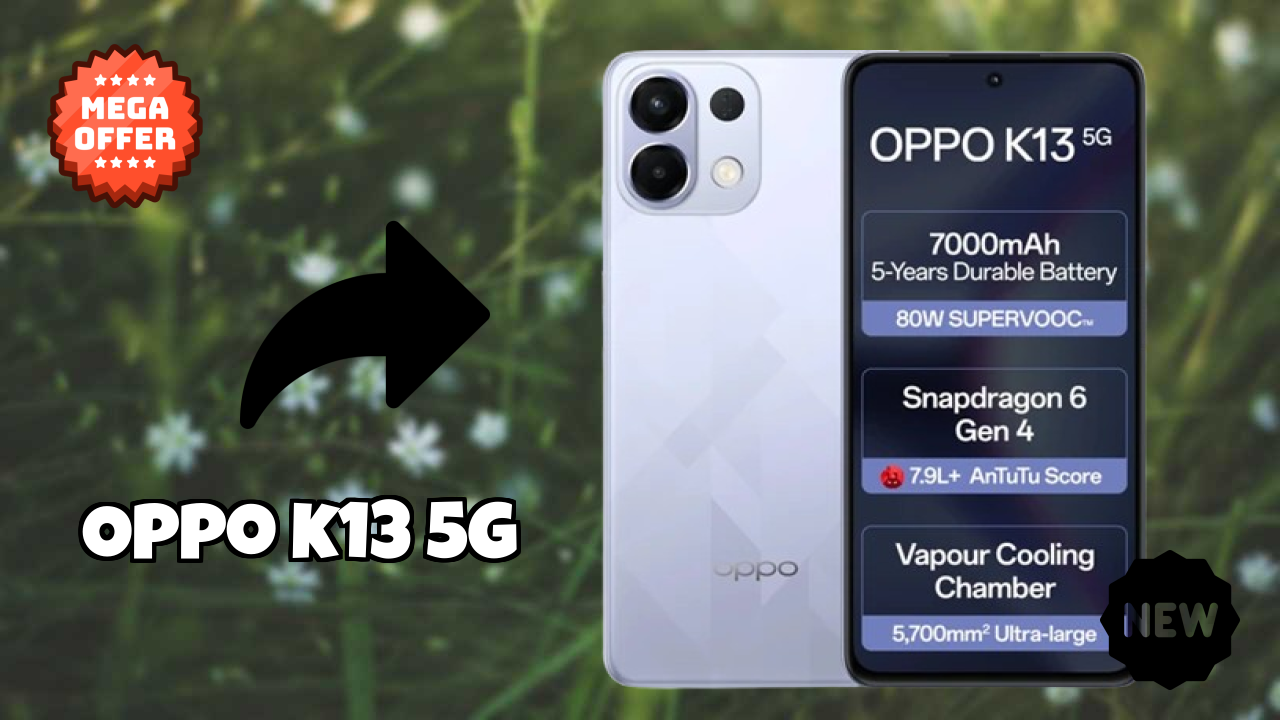 OPPO K13 5G RAM शो: 8 GB RAM मल्टीटास्किंग टेस्ट