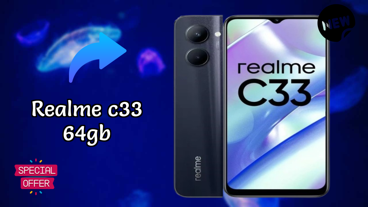 ₹8,690 पर Realme C33 64GB - इस क़ीमत रेंज में बेस्ट फोन