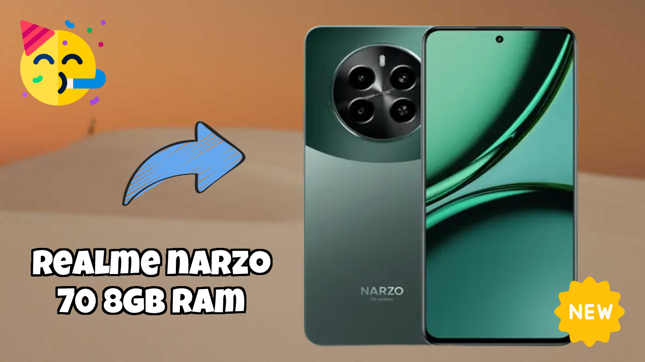Realme Narzo 70 8GB RAM डिस्प्ले  डिस्कसन: 6.67 Inches (16.94 Cm) स्क्रीन