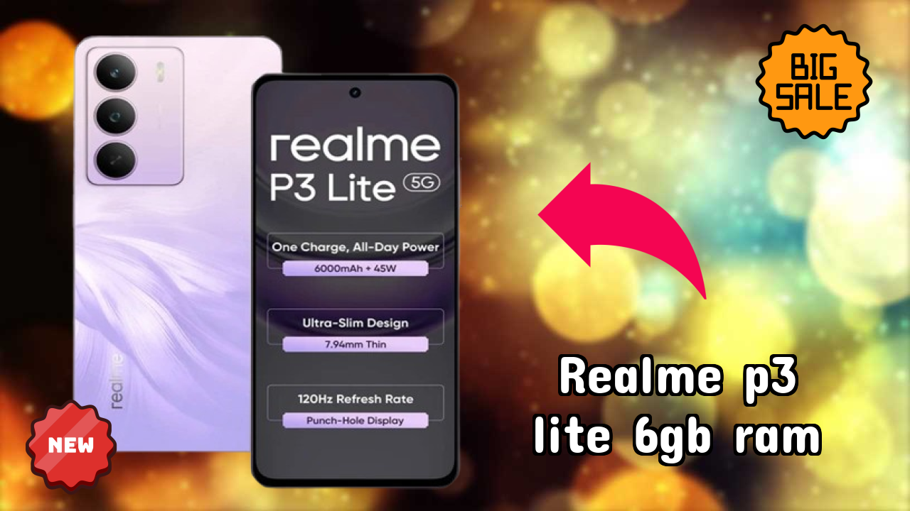 Realme P3 Lite 6GB RAM क़ीमत गिरावट अलर्ट: अब ₹11,499 पर