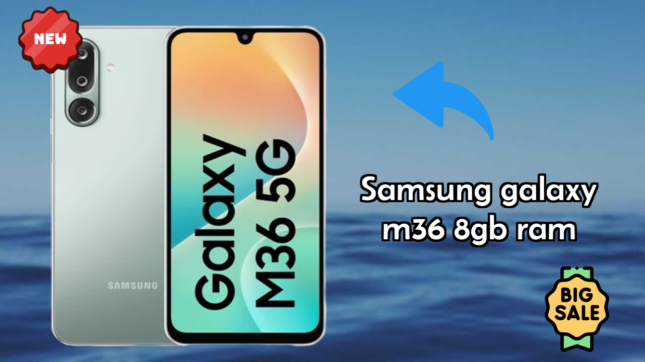 Samsung Galaxy M36 8GB RAM बैटरी लाइफ: 5000 MAh चार्जिंग स्पीड