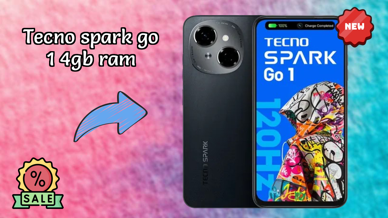 Tecno Spark Go 1 4GB RAM डिस्प्ले  डिस्कसन: 6.67 Inches (16.94 Cm) स्क्रीन