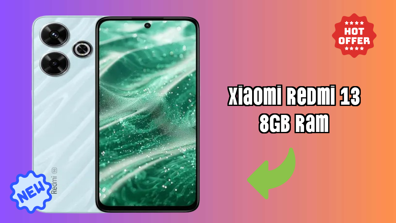 Xiaomi Redmi 13 8GB RAM कैमरा क्वॉलिटी: 108 MP + 2 MP Rear Camera कम रोशनी