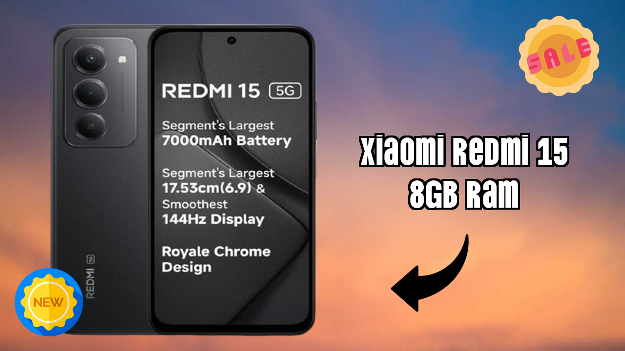 Xiaomi Redmi 15 8GB RAM गेमिंग शो: Snapdragon 6s Gen 3 FPS